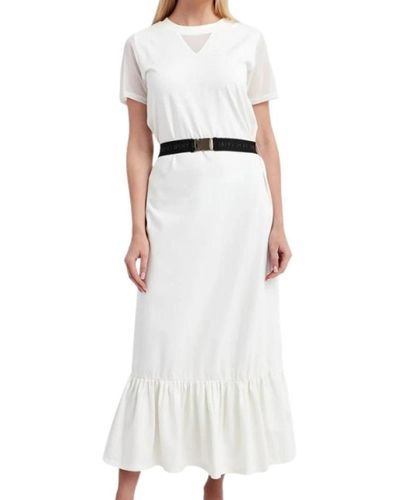 Liu Jo Maxi Dresses - White