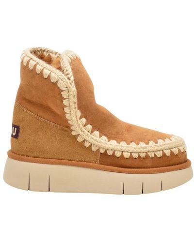 Mou Winter Boots - Natural