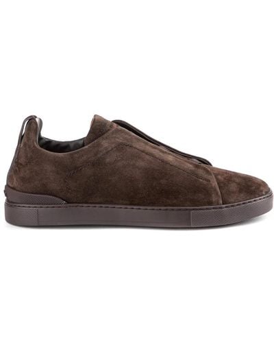 ZEGNA Trainers - Brown