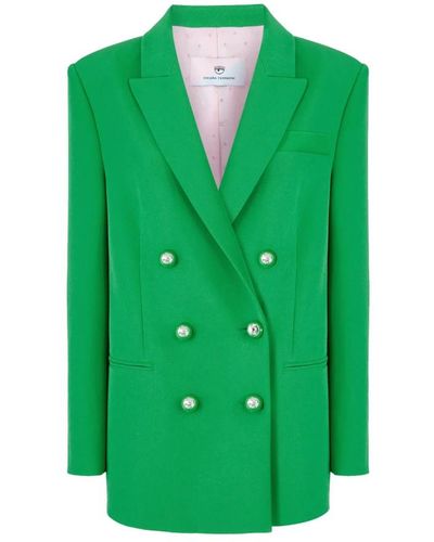 Chiara Ferragni Chaqueta de blazer - Verde