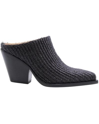 Laura Bellariva Shoes > heels > heeled mules - Noir