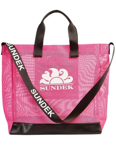 Sundek Tote Bags - Pink