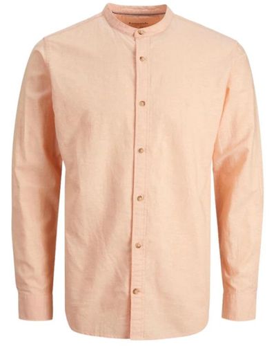 Jack & Jones Casual Shirts - Pink