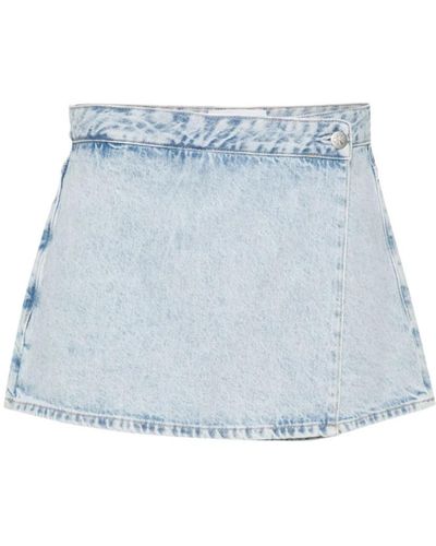 Calvin Klein Denim Skirts - Blue
