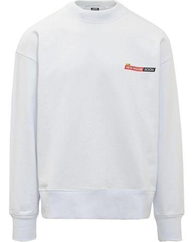 MSGM Sweatshirts - Weiß