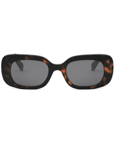 Celine Schildpatt-sonnenbrille mit übergangsgläsern - Braun