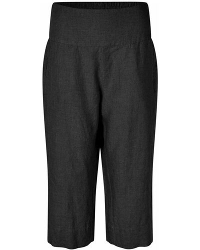Masai Trousers > cropped trousers - Noir