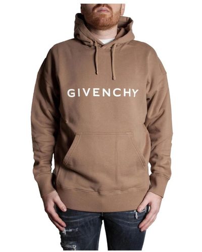 Givenchy Archetype logo hoodie - Braun