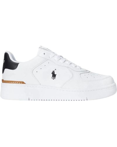 Ralph Lauren Niedrige sneakers - Weiß