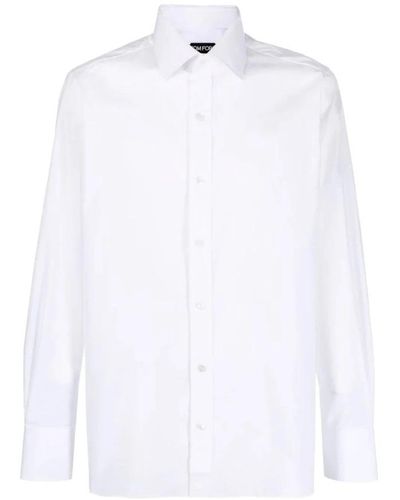 Tom Ford Formal Shirts - White