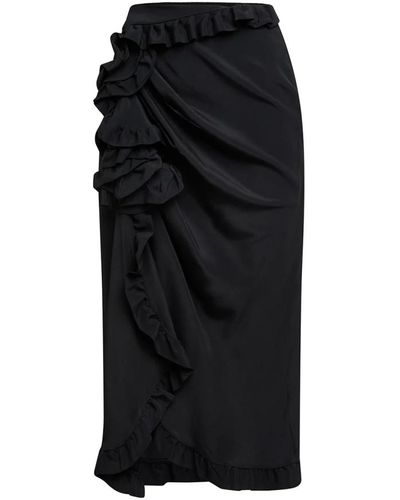 Maliparmi Midi skirts - Negro