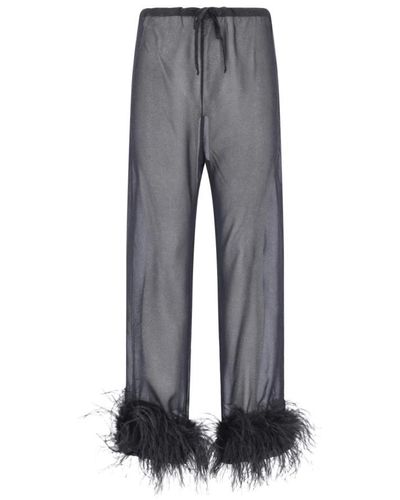 Oséree Trousers > straight trousers - Gris