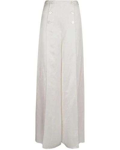 Ralph Lauren Wide trousers - Blanco