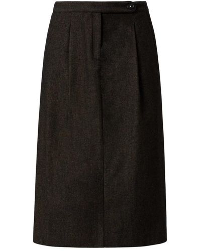 Massimo Alba Skirts > midi skirts - Noir