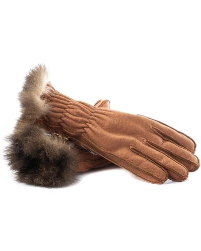 Restelli Guanti Gloves - Brown