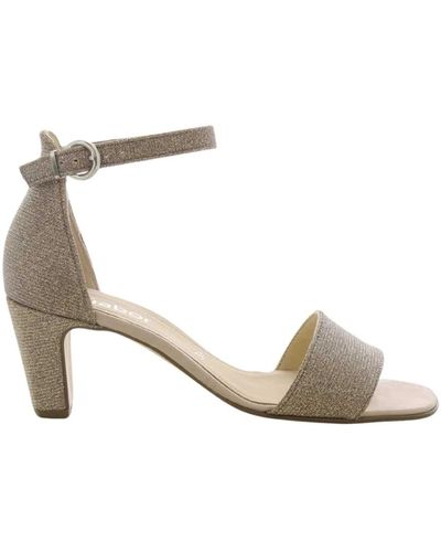 Gabor Shoes > sandals > high heel sandals - Blanc