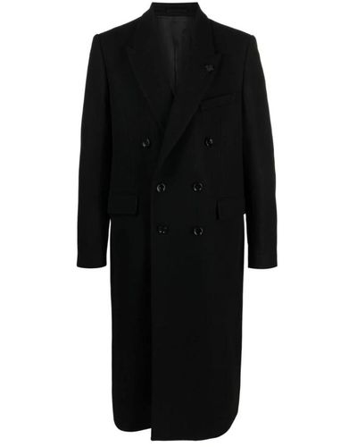 Lardini Coats > double-breasted coats - Noir