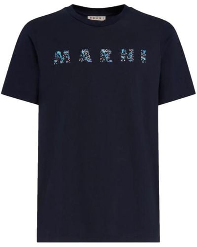 Marni T-shirts - Blue