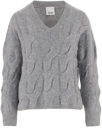 Allude Sweatshirts & Hoodies - Grau