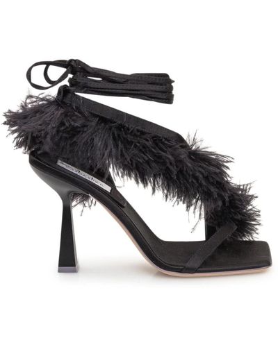 Sebastian Milano Shoes > sandals > high heel sandals - Noir