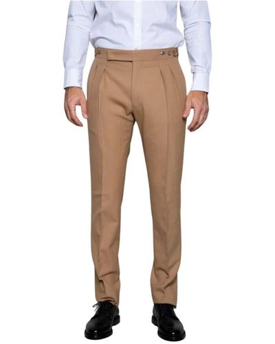 Tagliatore Suit Pants - Natural