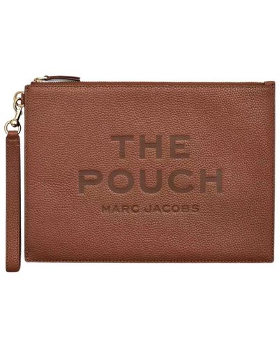 Marc Jacobs Große ledertasche,leder große pouch - Braun