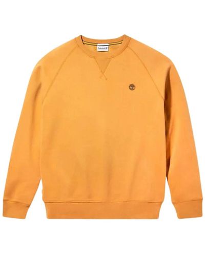 Timberland Klassischer rundhals pullover - Orange
