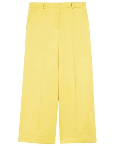 Max Mara Wide Pants - Yellow