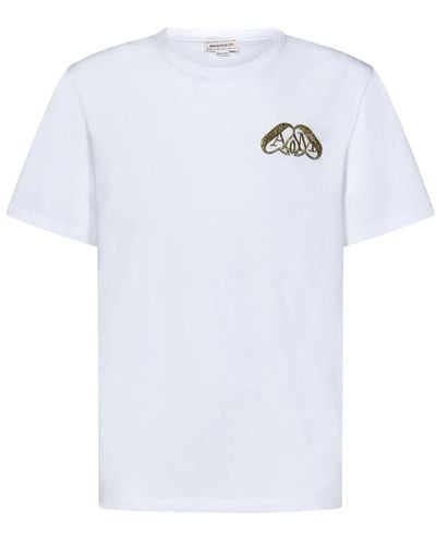 Alexander McQueen T-shirts - Weiß