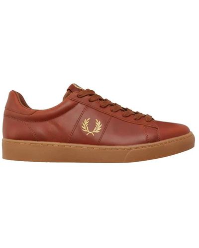 Fred Perry Baskets - Marron