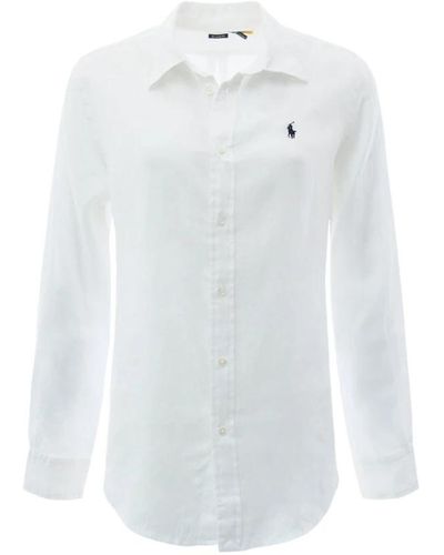 Polo Ralph Lauren Stylisches hemd - Weiß