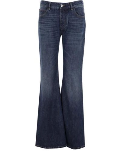 Bottega Veneta Flared Jeans - Blue