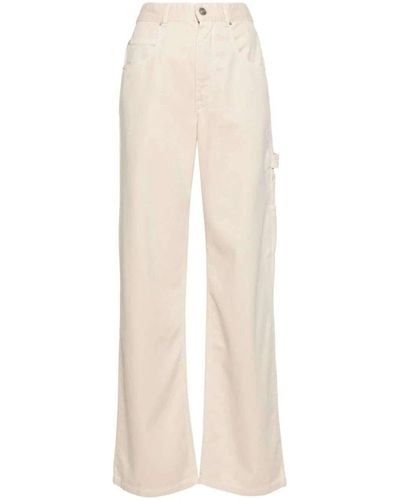 Isabel Marant Wide Trousers - Natural