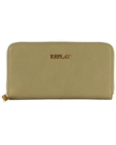 Replay Wallets & Cardholders - Green
