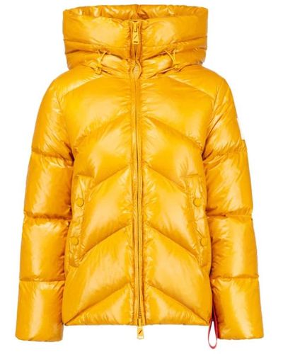 AFTER LABEL Down Jackets - Yellow