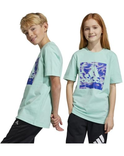 adidas Gaming grafik t-shirt für jugendliche - Blau