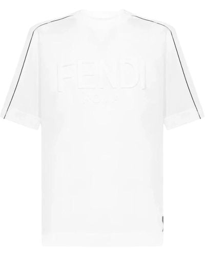 Fendi T-Shirts - White