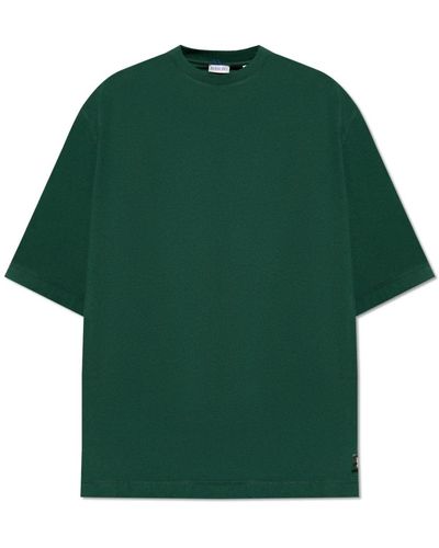 Burberry T-shirt aus bio-baumwolle - Grün