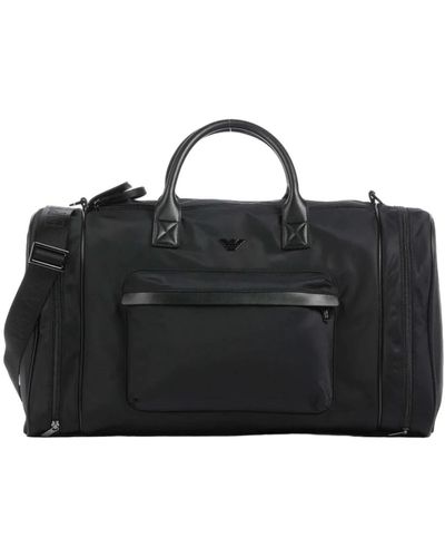 Emporio Armani Stilvolle und praktische reisetasche - Schwarz