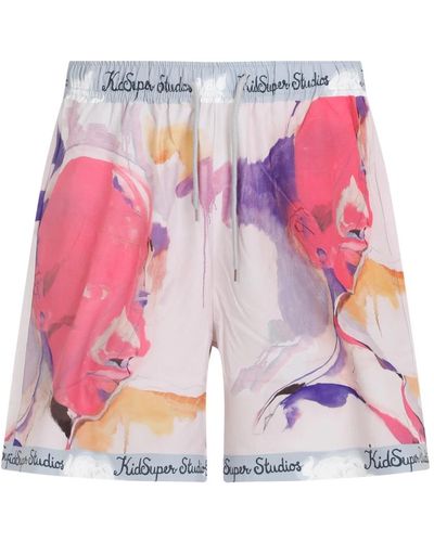 Kidsuper Shorts > casual shorts - Rose