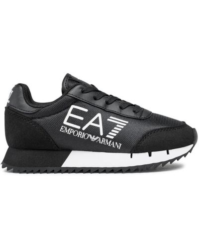 EA7 Jugend sneaker - Schwarz