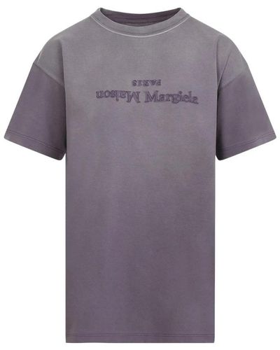 Maison Margiela T-Shirts - Purple
