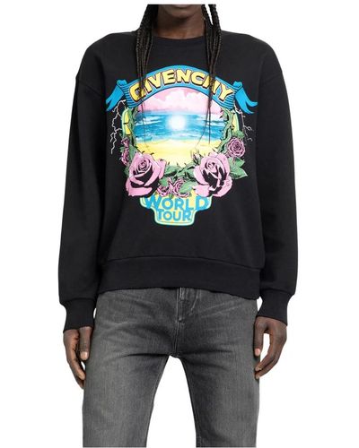 Givenchy Schwarzer world tour sweatshirt