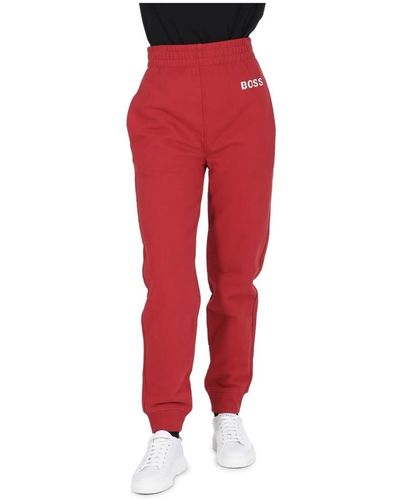 BOSS Trousers > sweatpants - Rouge