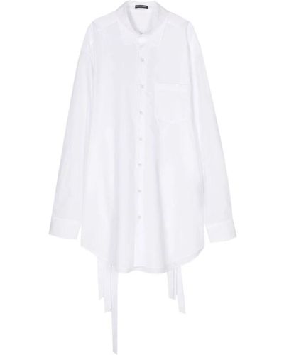 Ann Demeulemeester Shirts - Blanco