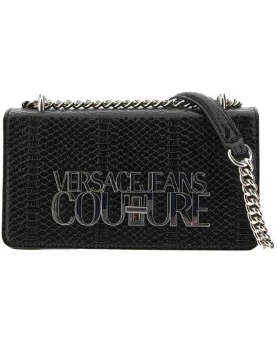 Versace Stilvolle couture taschen - Schwarz