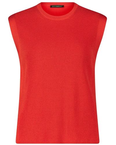 Betty Barclay Knitwear > round-neck knitwear - Rouge