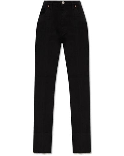 Victoria Beckham Jeans con piernas rectas - Negro