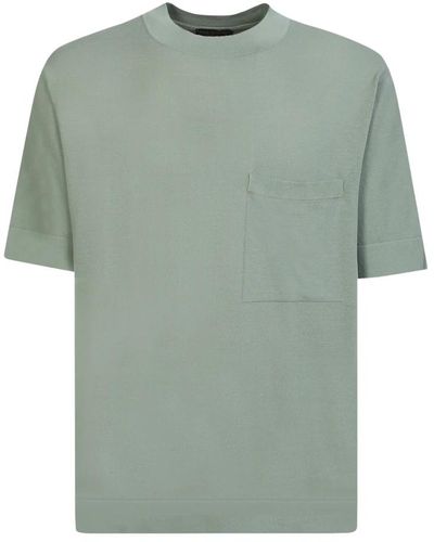 Dell'Oglio Tops > t-shirts - Vert