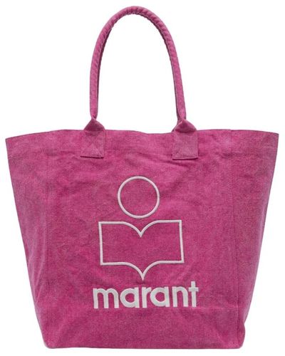 Isabel Marant Stilvolle accessoires einkaufstaschen - Lila